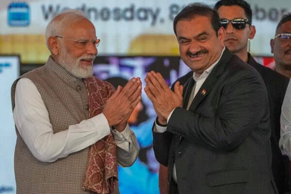 India’s prime minister opens a new Mumbai airport built by Adani Group for $2.2 billion India's prime minister opens a new Mumbai airport built by Adani Group for $2.2 billion