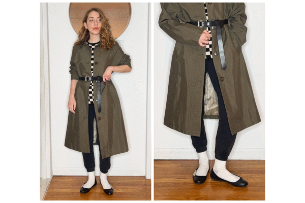 Elizabeth Cardinal Tamkin in sweatpants