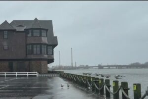 Nor’easter slams Jersey Shore, flooding streets and eroding beaches