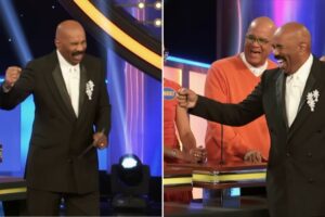 'Family Feud' players name the celebrities with wild fashion sense and Steve Harvey can't believe it