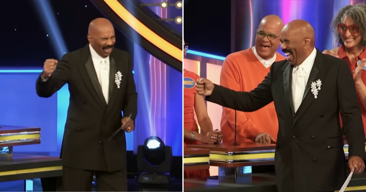 'Family Feud' players name the celebrities with wild fashion sense and Steve Harvey can't believe it