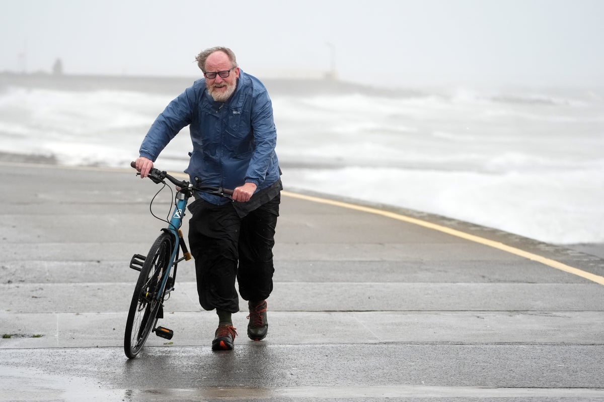Storm Amy: Man dies and new weather alert as UK braces for more disruption