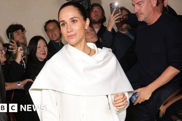 Meghan Markle makes surprise appearance at Paris Fashion Week