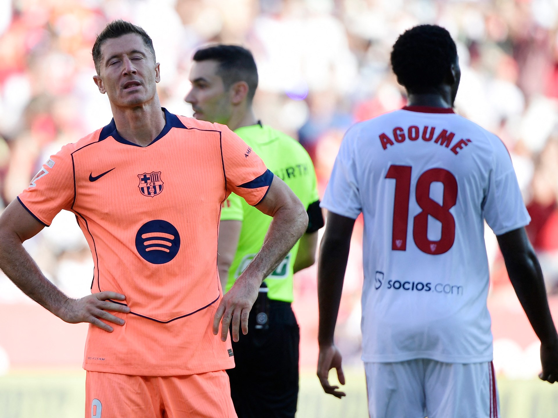 Barcelona suffer shock defeat at Sevilla in La Liga | Football News