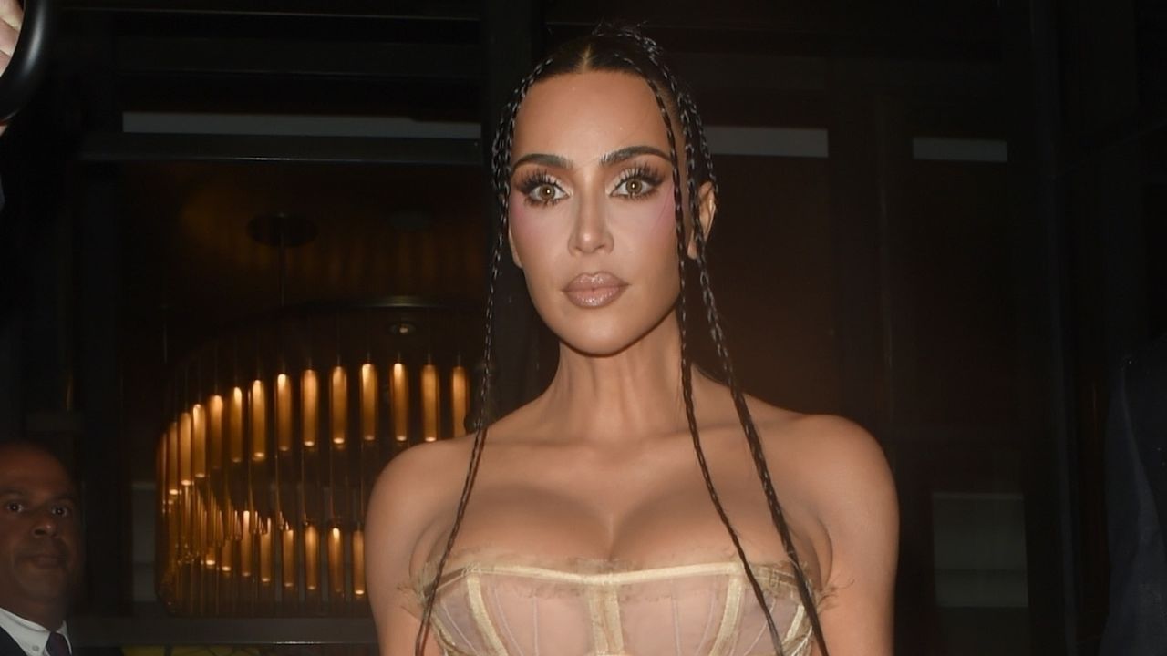 Kim Kardashian’s Triple Outfit Change Befits a Multi-Faceted Birthday Girl