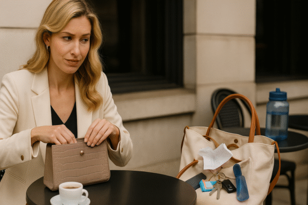 7 things you'll never find in an upper-class woman's handbag that the average woman always has—and it says more than they realize