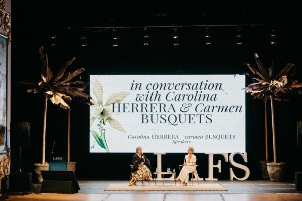 A past edition of Latin American Fashion Summit featured a conversation  between Carolina Herrera and Carmen Busquets.