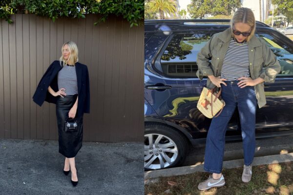 Brooke Ely Danielson wearing Old Navy shirt