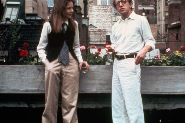Diane Keaton and Woody Allen in the film "Annie Hall."