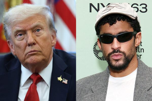 Donald Trump and Bad Bunny