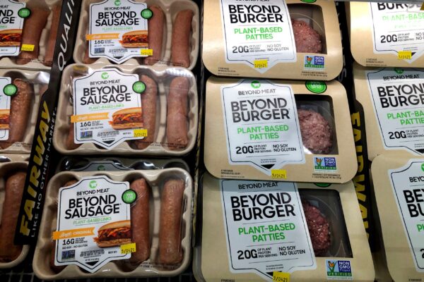 Beyond Meat shares sizzle on Walmart deal and meme stock interest