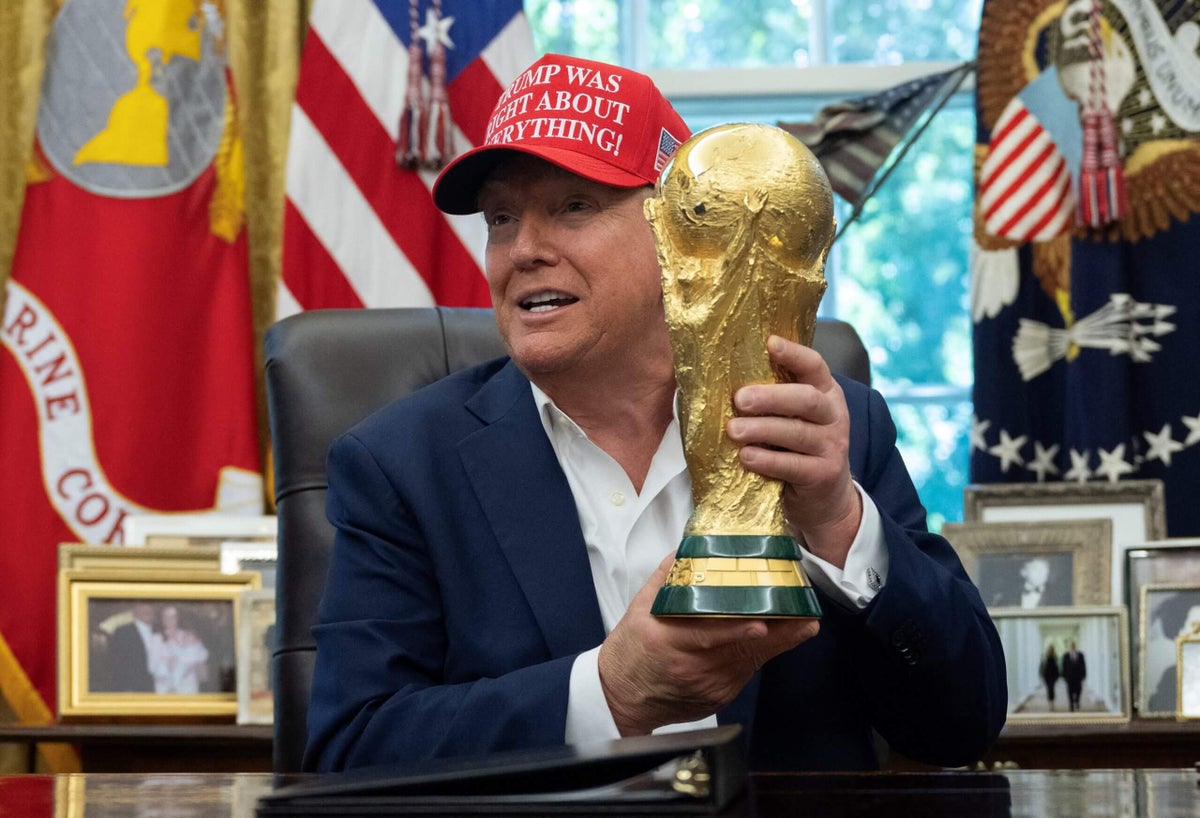 President Trump once again suggests relocating World Cup matches
