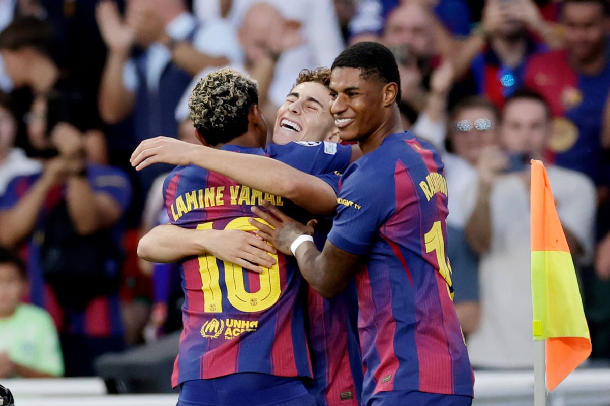 Barcelona 6 Olympiacos 1: Fermin’s hat-trick, VAR controversy, and a great night for La Masia