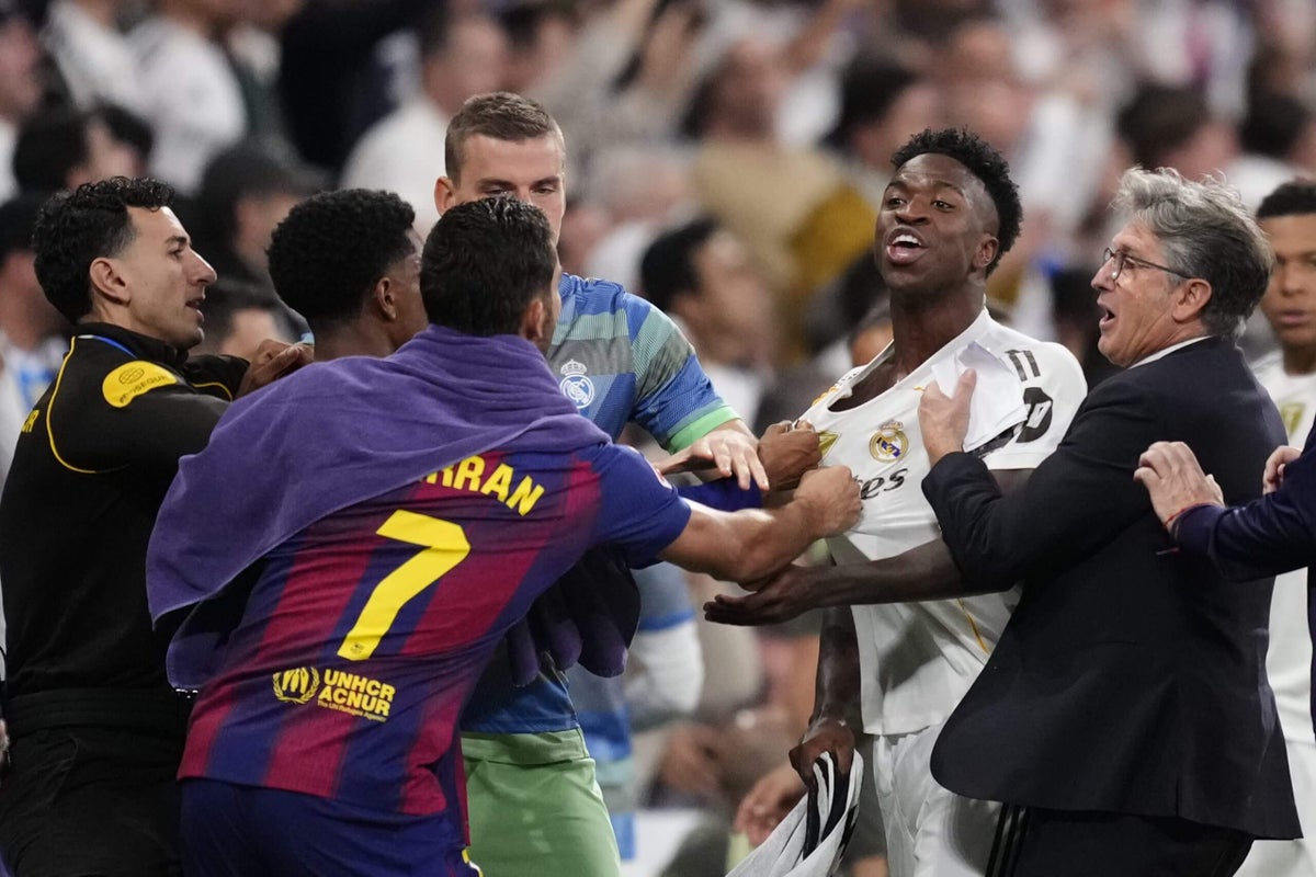 El Clasico ends in chaos: Why police were needed in Real Madrid 2 Barcelona 1