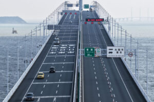 The Hong Kong-Zhuhai-Macao Bridge records 93 million trips in seven years