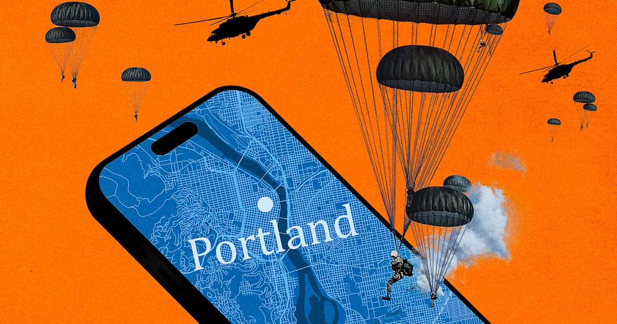 Donald Trump Goon Spills Bonkers Plan to Deploy 82nd Airborne to Blue City