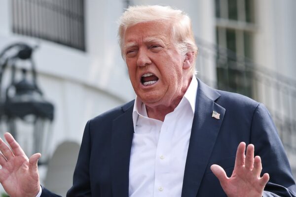 Donald Trump Melts Down at Unflattering Time Magazine Photo of His Hair in Late-Night Rant