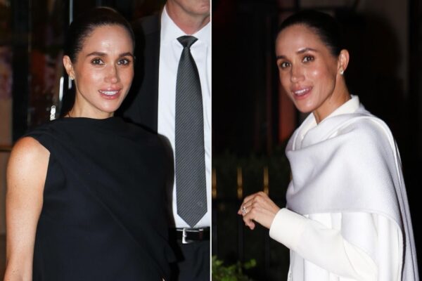 Meghan Markle Swaps White for Darker, Edgier Look at Paris Fashion Week: Photo