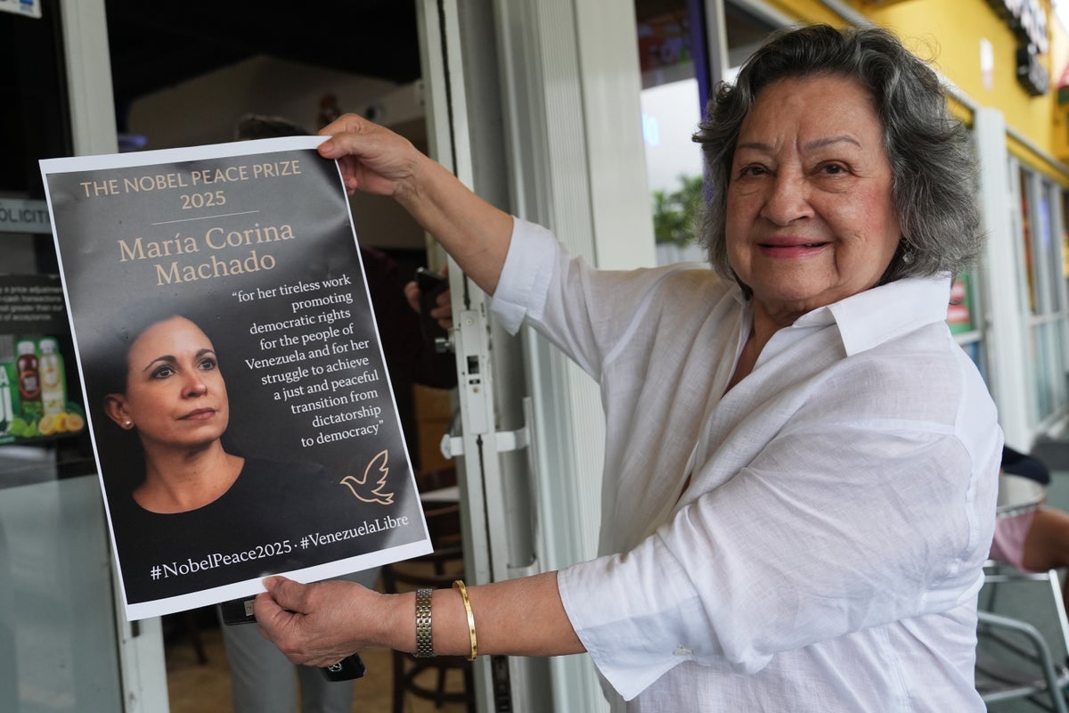 A look at how Venezuelans in the US are reacting to Maria Corina Machado's Nobel Prize win