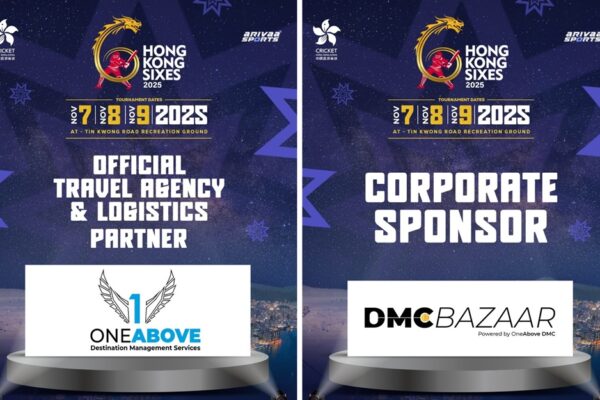 OneAbove DMC and DMCBazaar partner with Hong Kong Sixes 2025 as Official Travel and Logistics Partner