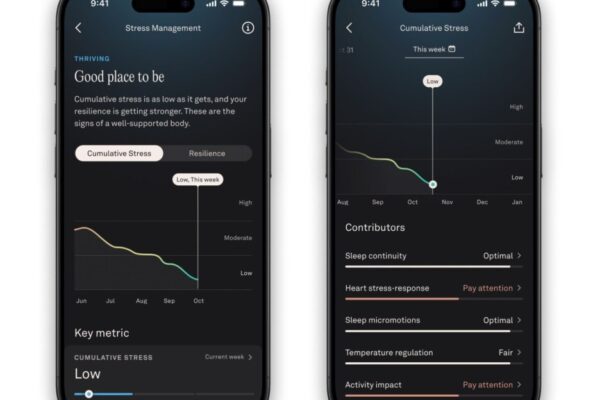 Oura redesigns app with expanded stress tracking