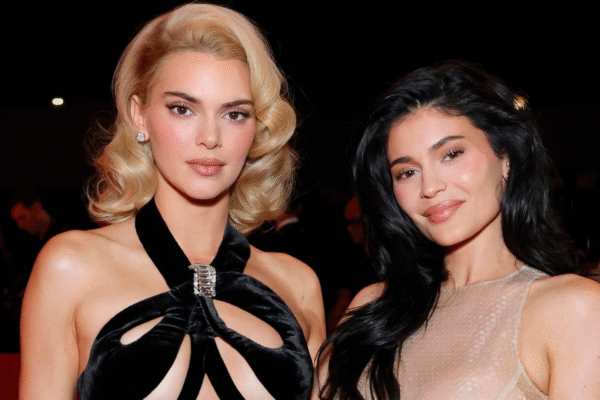 Kylie Jenner supported Kendall Jenner during the Schiaparelli Spring 2026 fashion show