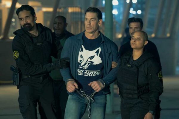 John Cena and Christopher Smith in Peacemaker season 2