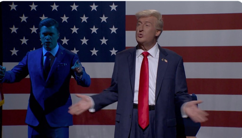 'Saturday Night Live' Cold Open Skewers Trump's Late-Night Crackdown