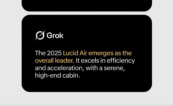 Lucid Mocks Elon Musk as Grok Names Lucid Air the Top Luxury EV [Video] – EV
