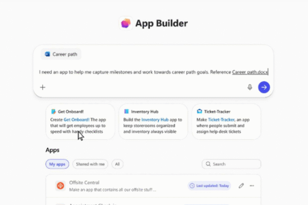 Microsoft 365 gets new agents for building apps, workflows and... more agents