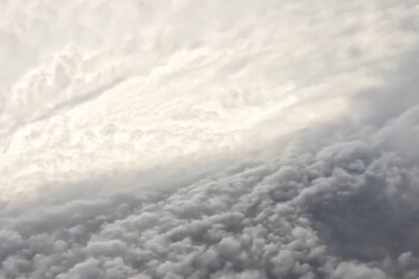 Dramatic visuals emerge as US plane flies into eye of Hurricane Melissa | Watch