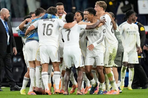 Real Madrid Vs FC Barcelona, La Liga 2025-26: Jude Bellingham, Kylian Mbappe Goals Settle Fiery El Clasico – In Pics Real Madrid Vs FC Barcelona, La Liga 2025-26: Jude Bellingham, Kylian Mbappe Goals Settle Fiery El Clasico - In Pics