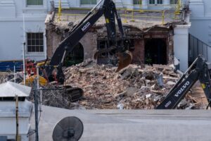 Washington Post Defends Trump Demolition of White House East Wing Washington Post Defends Trump Demolition of White House East Wing