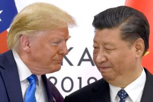 China tries shock-and-awe on Donald Trump