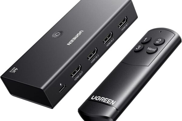 Switch Between Every Game & Streaming Apps — 3-in-1 HDMI Switch Now $15.99 (20% off)