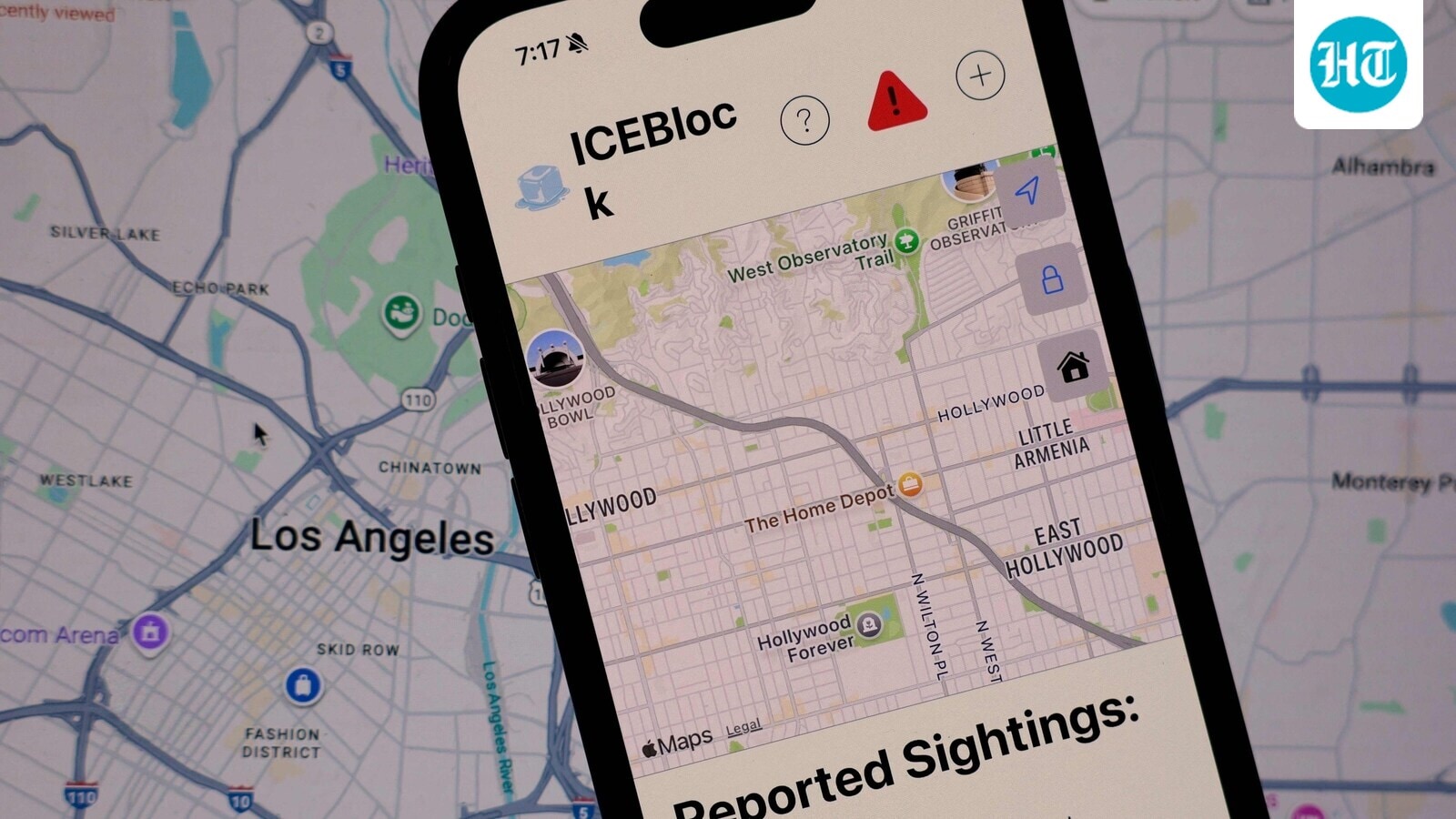 Apple removes US immigration enforcement tracker from app store