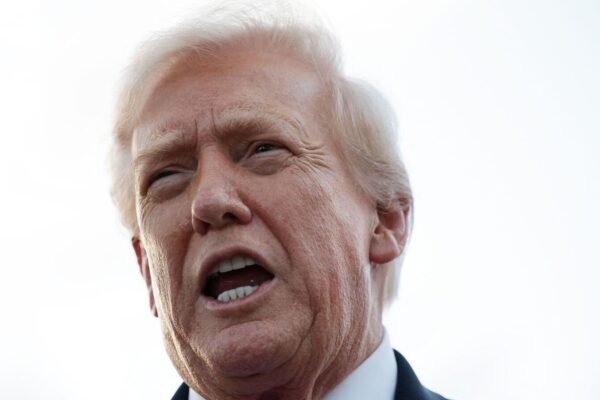 US, China hold ‘frank’ trade talks; in-person meeting next week as Trump calls 100% China tariffs ‘not sustainable’ US President Donald Trump speaks to reporters after he landed at West Palm Beach International Airport on October 17, 2025 in West Palm Beach, Florida.