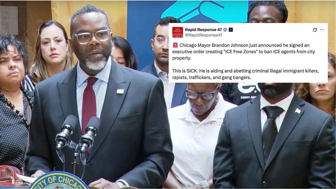 White House Accuses Chicago Mayor of Defending 'Killers'