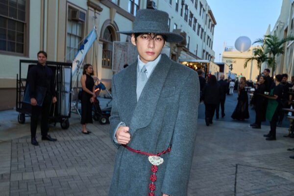 V Suits Up for Vogue World 2025