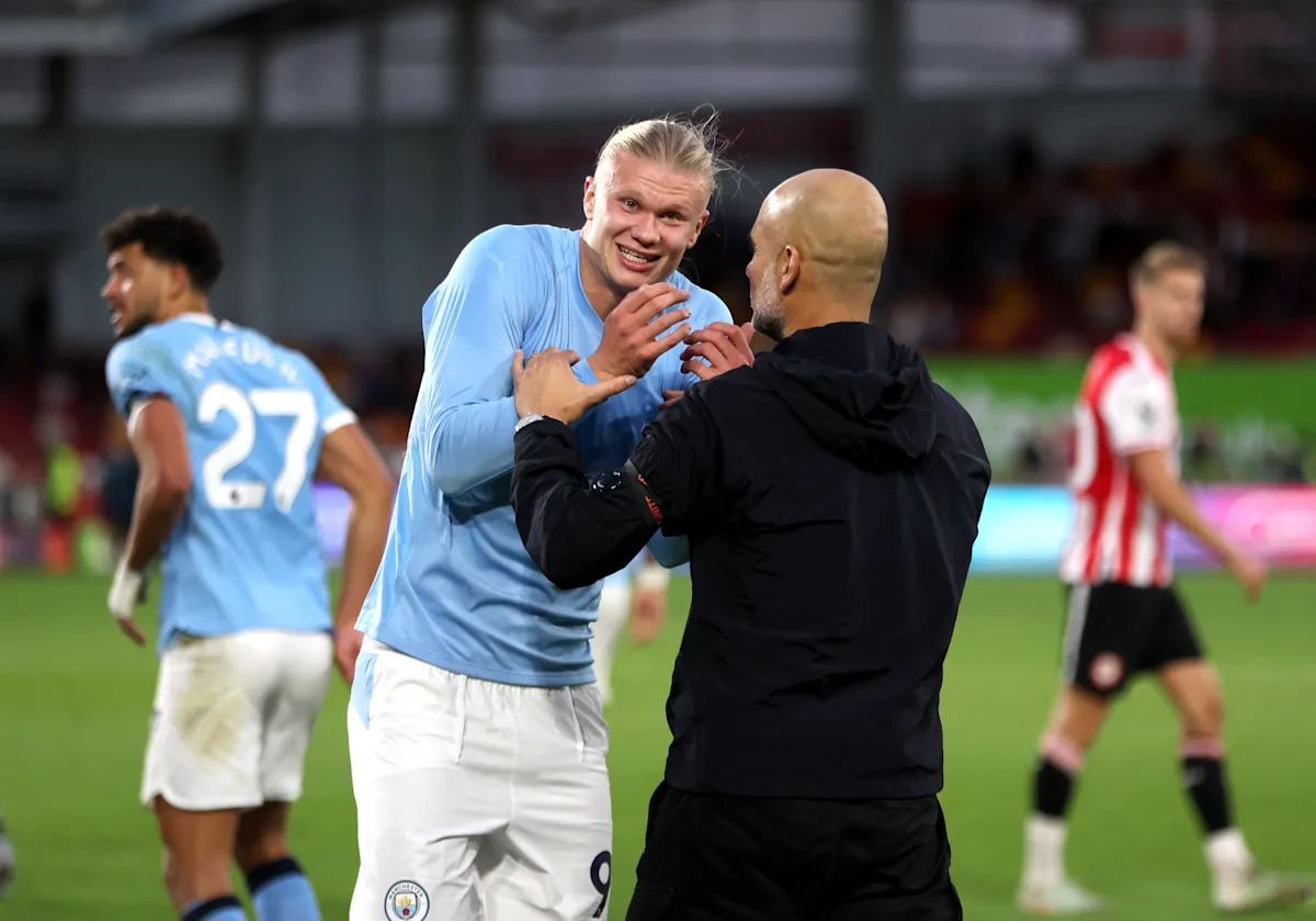 Erling Haaland winner creates history for Pep Guardiola