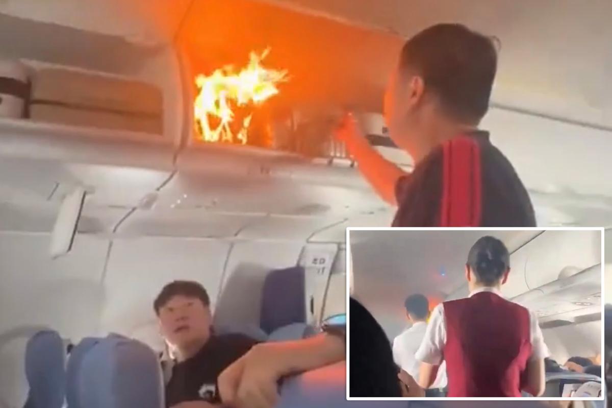 Air China flight makes emergency landing after lithium battery ignites mid-air