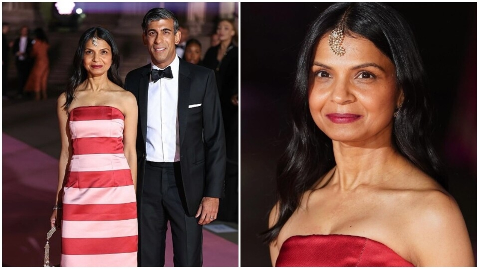 'What is this jugaad maangtika?' Internet isn't feeling Akshata Murty's 'American flag'-inspired look
