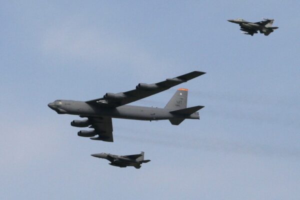 U.S. flew B-52 bombers off the coast of Venezuela