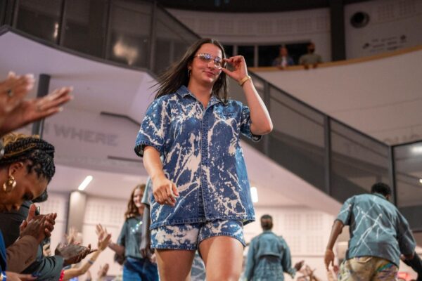 UF women’s basketball dominates the court. And the runway.