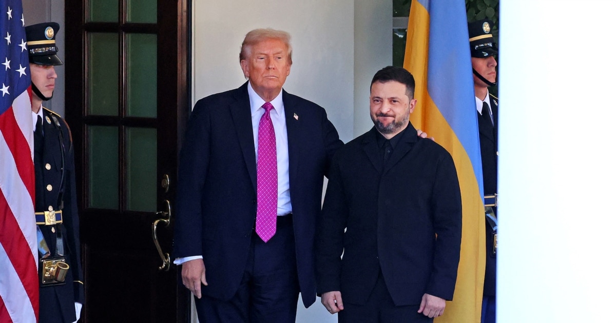 Ukraine's Bid To Get Tomahawk Appears To Falter As Trump Tells Two Sides To 'Make A Deal'