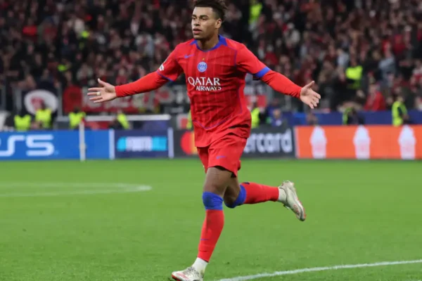 Desire Doue faces several weeks on the sidelines after suffering hamstring injury