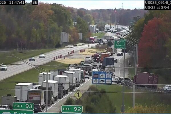 Portion of U.S. 33 in Marysville to be closed for hours after diesel fuel spill from tanker truck