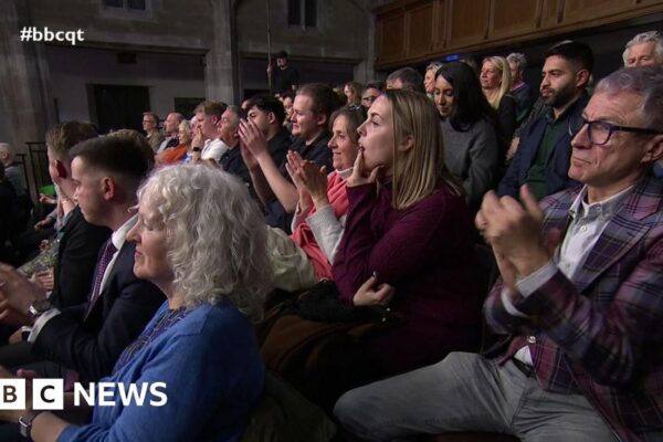 Question Time audience reacts as Andrew stripped of 'prince' title