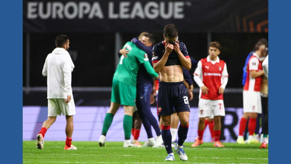 Red Star Belgrade fans banned by UEFA from away Europa League game due to racist chants