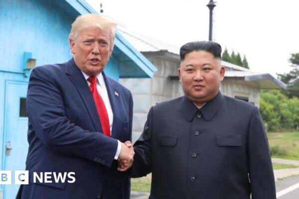 Donald Trump says he wants to meet Kim Jong Un on Asia trip